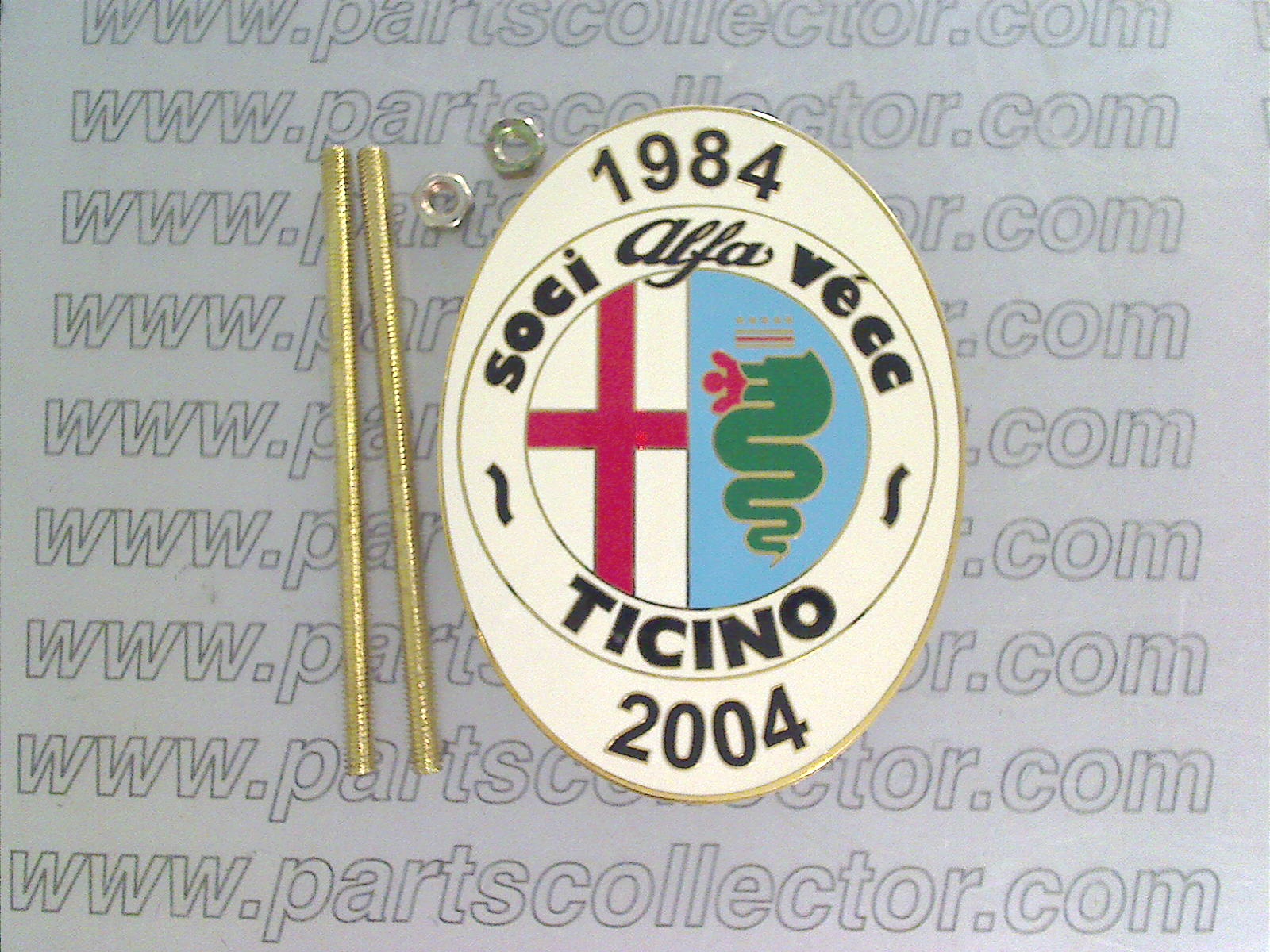 ALFA SOCI VECC TICINO BADGE